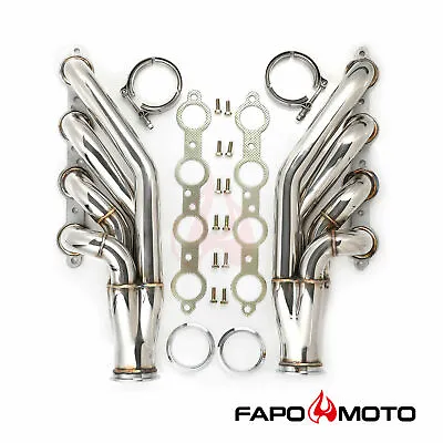 FAPO LS Turbo Headers For Pontiac GTO G8 04 05 06 08 09 1-7/8  Forward Facing Up • $189.99