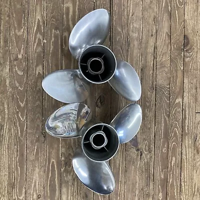 Evinrude  Viper 14 3/4 X 17 Pair Stainless Steel Propellers • $299