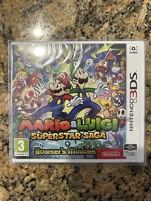 Mario And Luigi: Superstar Saga And Bowser's Minions SEALED NEW (Nintendo 3DS) • $299.99