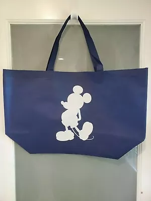 New Disney Store Mickey Mouse Large Reusable Tote Shopping Bag 5/ $21.00 • $21