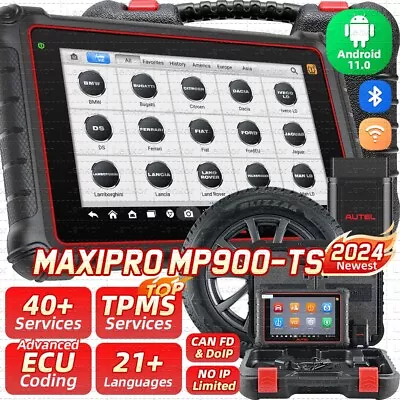 2024 Autel Maxisys MP900-TS PRO Full TPMS Car Diagnostic Scanner Tool Key Coding • $1059