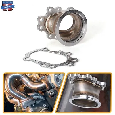 3  To 8 Bolt V Band Dump Turbo Adaptor Flange Kit For T25 T28 GT25 GT28 • $26.99