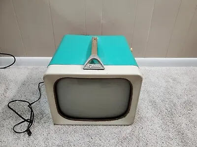 Vintage 1950s Sylvania Portable TV Television Model 14P 2017 • $499.99