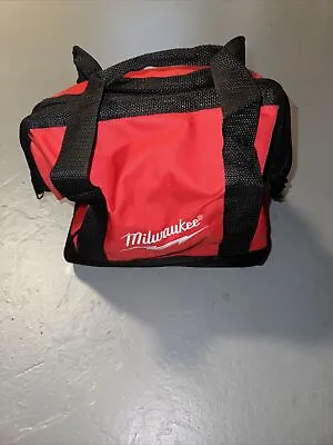 New Milwaukee M18 13  X 10  X 9 Canvas Drill Tool Bag/Case For M12 18 Volt • $13