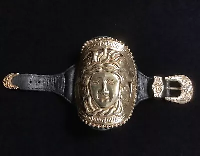 Historic Gianni Versace Atelier Couture Medusa Cuff Bracelet 🇺🇸 • $2800