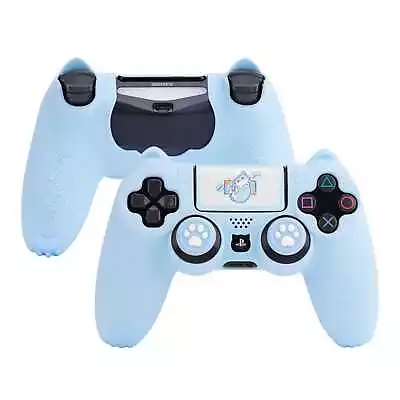 $18.69 • Buy GeekShare Cat Paw PS4 Controller Skin Silicone Shell Skin Soft Protective Cover 