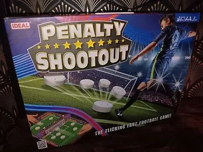 Ideal Penalty Shootout Flicking Fast Football Cardboard Family Game Age 6+ 🔥  • £9