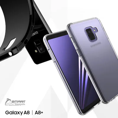 Matte Soft Gel TPU Jelly Case Cover For Samsung Galaxy A8 A8 Plus 2018 A530 A730 • $4.99