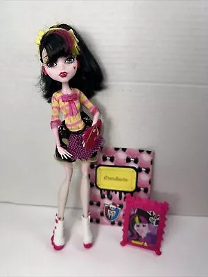 Monster High Art Class Draculaura Doll Diary Apron Painting • $65