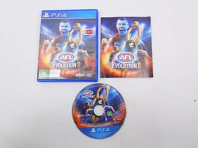 Mint Disc Playstation 4 PS4 AFL Evolution 2 II -  Free Postage • $44.90