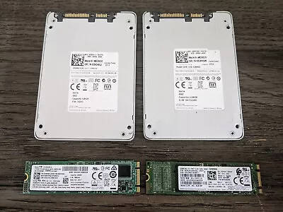 Lot Of 4 Mixed Major Brand 256GB 128GB NVMe M.2 SSD Solid State Drivess • $39