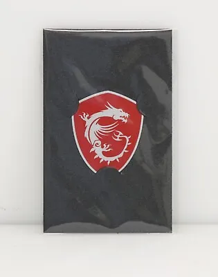 MSI True Gaming Red Dragon Shield Logo Sticker Decal Badge NEW. • $5.95