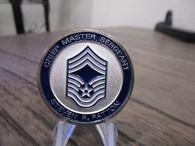 USAF Chief Master Sergeant Steven R Patton Challenge Coin #637M • $8.99