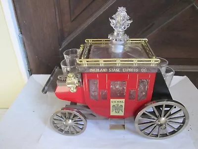 Overland Stage Coach Decanter With Music Box • $75