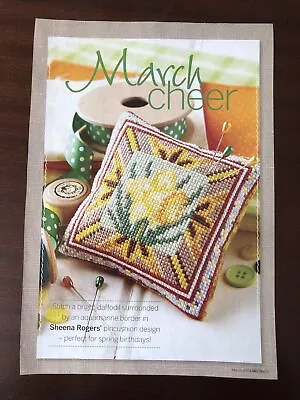 Daffodil Pin Cushion Cross Stitch Chart **from A Magazine** • £1.60
