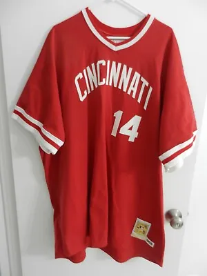 Mitchell & Ness #14 Cooperstown Collection Cincinnati Jersey  No Size 36  X 29  • $35