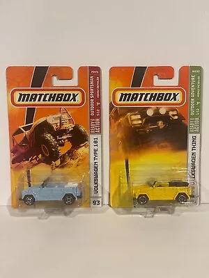 Two(2) Matchbox Volkswagen Thing  Type 181 In Light Blue And Yellow • $7.50