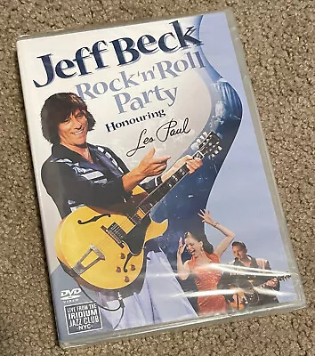 $9.99 • Buy NEW SEALED Jeff Beck Rock 'n' Roll Party Honoring Les Paul DVD 2010 NTSC Music