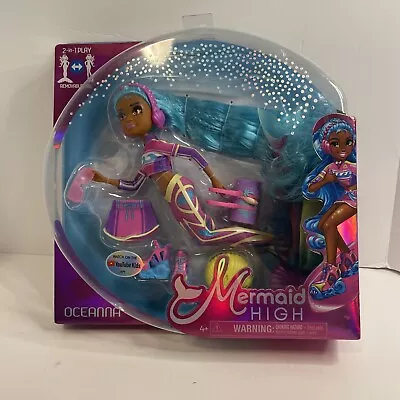 Mermaid High Deluxe Mermaid Doll  OCEANNA  & Accessories Removable Tail NEW • $16.19