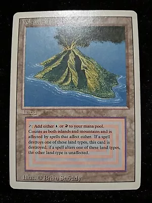 1994 Magic MTG Revised Dual Land Volcanic Island X1 NM8 • $595.95