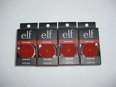 Lot Of 4 E.L.F Putty Cream Blush Bali Argan Oil Vitamin E 0.35oz 10g • $9.95