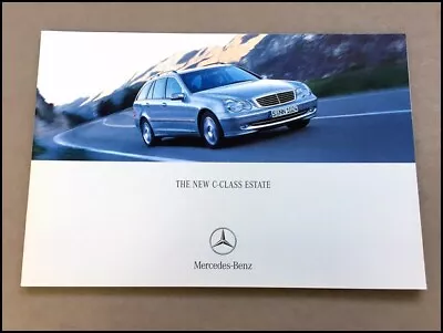 2001 Mercedes Benz C-Class Estate Wagon C240 C320 32-page Car Brochure Catalog • $17.56