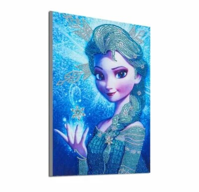 $17.95 • Buy AU Seller 5D Crystal Diamond Painting Partial Kit 30x40 - Disney Princess Elsa