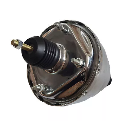 ＧＭ Dual Diaphragm 7 In Power Brake Booster Chrome Universal Hot Rod Universal • $50.12