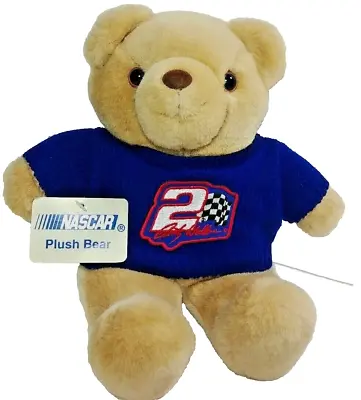 NASCAR Teddy Bear NEW Plush Rusty Wallace #2 Hallmark Tan W Nascar Sweater 12  • $10.44