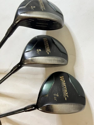 $40 • Buy Warrior Custom Golf Wood Set 3 5 7| 15* 21* 24* Harrison Long Drive Regular RH