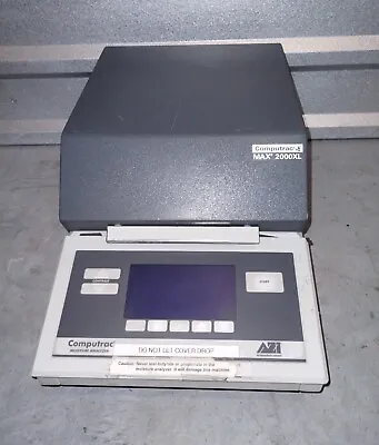 Arizona Instruments Computrac Max-2000XL Moisture Analyzer  • $99.99