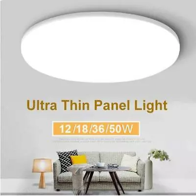 £1.88 • Buy Bright Round LED Ceiling Light Panel Down Lights Living Room Bathroom Wall Lamp