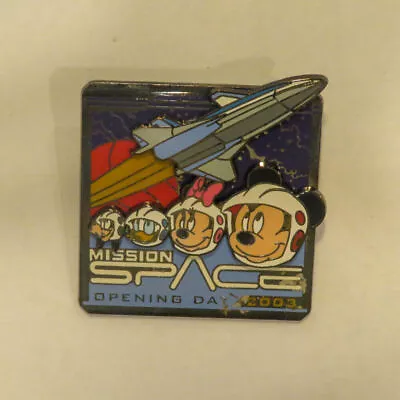 Disney Mission Space Epcot Opening Day Astronaut Fab 4 Pin • $39.99