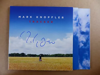 DIRE STRAITS Mark Knopfler Signed Autograph  TRACKER  Vinyl Record LP • £287.98