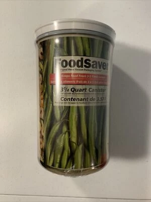 $49.99 • Buy Brand New Sealed Food Saver 3 1/4 Quart Vacuum Seal Canister Container 
