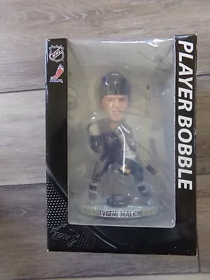 🔥rare  Evgeni Malkin Nib Bobblehead Penguins Forever Collectibles Player New  • $33.99