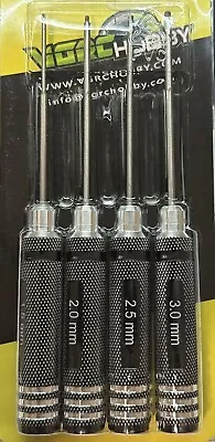 Metric Ball End Hex Driver RC Tool Set Of Four 1.5 2.0 2.5 3.0mm • $21.95