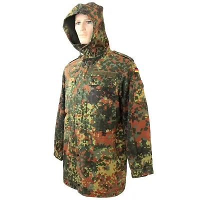 £31.95 • Buy Original German Army Flecktarn Camo Parka - Military Surplus Coat Jacket Issued