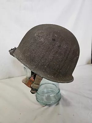 M1 Fixed Bale WWII Front Seam Paratrooper Helmet W Liner • $500