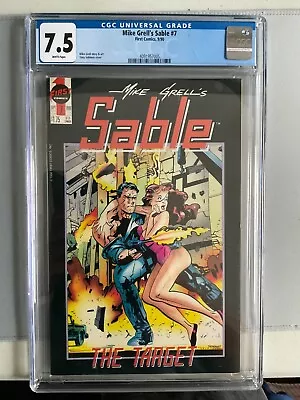 Mike Grell's Sable #7 CGC 7.5 First Comics • $39.99