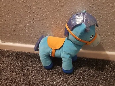 Disney Junior Sheriff Callie Sparky Horse Soft Toy Plush Blue Cuddly Toy • £6.50