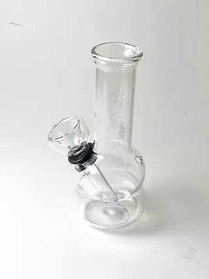 5  Inch CLEAR  Mini Bubbler Bong Hookah Water Pipe Clear • $15.95