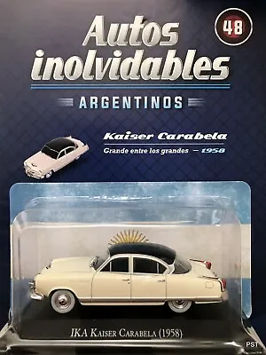 Ika Kaiser Carabela (1958) Diecast Unforgettable Cars Argentina New Sealed Rare • $34.99