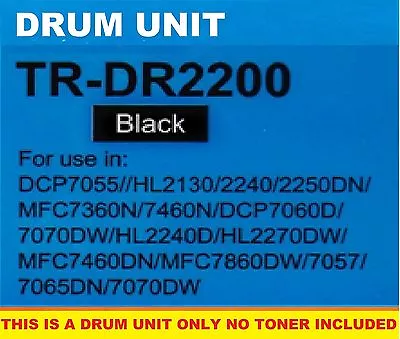 Dr2200 Drum Unit Compatible With Brother Dcp7055dcp7060dcp7070mfc7360mfc7460 • £18.02