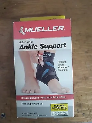 Mueller Ankle Brace Support Adjustable Moderate Support For Sore Arthritis • $14