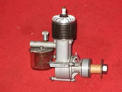 # EX VINTAGE 1946 CAMERON 23 GAS SPARK IGNITION MODEL AIRPLANE ENGINE WTANK • $14.95