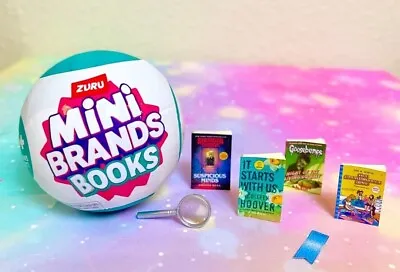 Mini Brands BOOKS Zuru Pick Your Toy Combine Shipping 5 Surprise Mini Figurines • $1.99