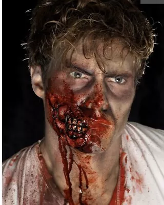 Zombie Rotten Jaw Special Effects Prosthetics Make Up Halloween  • £8.99