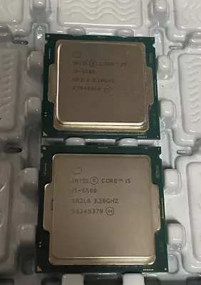 Lot Of 2 Processors Intel SR2L6 Core I5-6500 3.2GHz 6th Gen LGA1151 Socket • $45