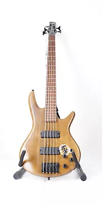 Ibanez GSR205B 5 String Electric Bass Guitar Walnut Flat • $199.95